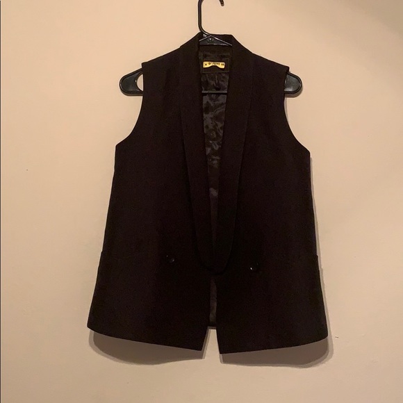 BCBGMaxAzria Jackets & Blazers - Black BCBG Vest